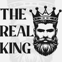 Poster - Bearded king 