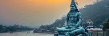 God Shiva Statue Rishikesh Utrakhand India
