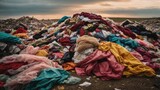 Fototapeta  - clothes dump