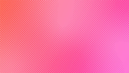 Halftone dotted pink gradient texture background