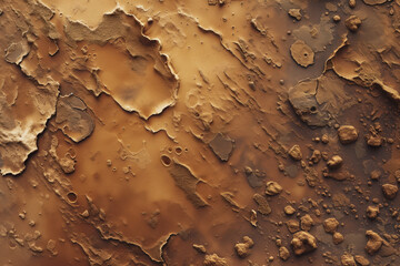 Poster - Mars surface texture. Background image. Created with Generative AI technology
