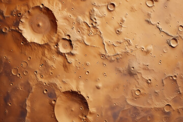 Poster - Mars surface texture. Background image. Created with Generative AI technology
