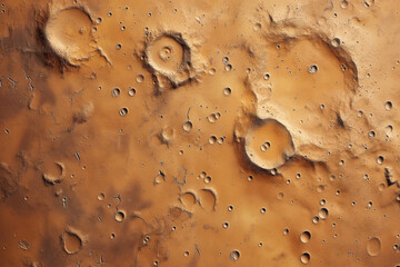 Poster - Mars surface texture. Background image. Created with Generative AI technology