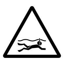 Snorkeling Symbol Sign,Vector Illustration, Isolate On White Background Label. EPS10