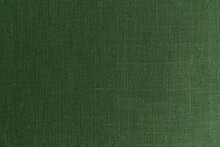 Green Linen Fabric Texture, Textile Pattern
