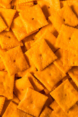 Wall Mural - Organic Cheese Cracker Snacks