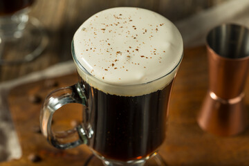 Wall Mural - Warm Boozy Irish Coffee