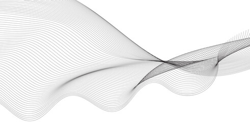Poster - abstract black and white background