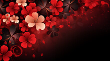 Valentine's Day Art Design Red Wallpapers HD Background For Presentations And Post Cards 