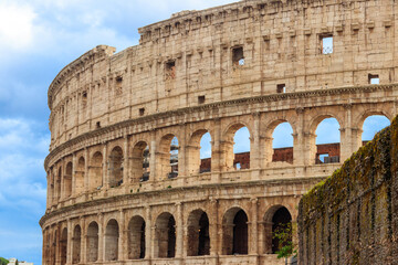 Wall Mural - Colosseum or Flavian Amphitheatre in Rome, Italy