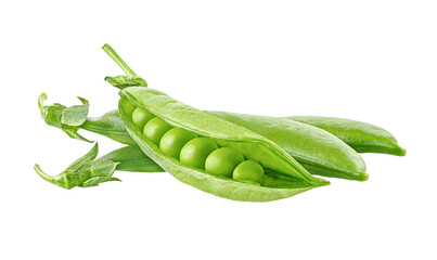 Poster - Green Pea isolated on transparant png