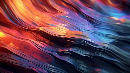 Poster - Digital abstract background Ai Generative