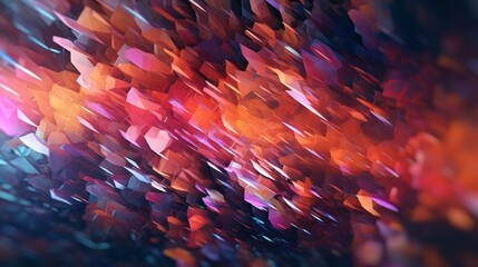 Poster - Digital abstract background Ai Generative
