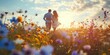© InfiniteFlow - love couple in the beautiful nature scene of pragma