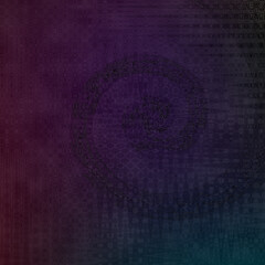 Abstract psychedelic swirl shape background image.