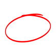 © santi - red circle stroke