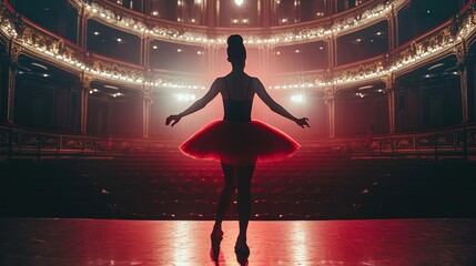 Canvas Print - ballerina dance perform