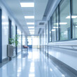 © sorapop - An AI generative visualization of a hospital passage, symbolizing cutting-edge medical facilities.