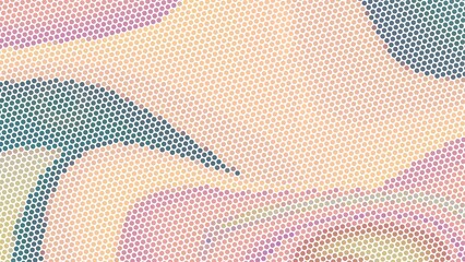 Wall Mural - abstract background with dots. aesthetic abstract circles hd backgrounds and textures in soft pastel