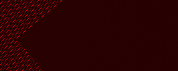 Wall Mural - A modern Black and red 3D futuristic line abstract banner with glow line. Modern shiny lines futuristic technology pattern for poster, banner, corporate, website,wallpaper