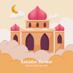 Poster - Ramadan kareem islamic background , welcome ramadan kareem