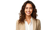© Pixel Mind - Business woman portrait isolated on transparent background. PNG