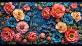 March Madness: A Vibrant Flower Bouquet Generative AI