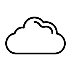 Sticker - Cloud Vector Icon