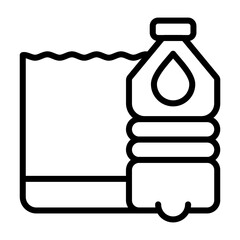 Sticker - Emergency food Vector Icon