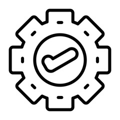 Sticker - Tick Vector Icon