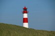 Lighthouse on the island Sylt in Germany