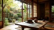 Japanese Interior Tea Ceremony Retreat Step into a haven of mindfulnes