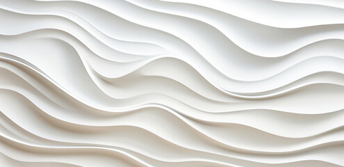 Poster - a white, wavy background, ceramic, accurate topography, soft-edged
