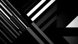 Fototapeta Do przedpokoju - Background of black and white stripes. Striped world for modern design