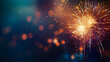 © jiejie - Fireworks background for celebration, holiday celebration concept