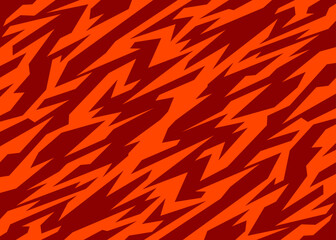Aufkleber - Abstract background with seamless rough and jagged lines pattern