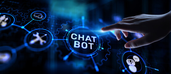 Poster - chatbot computer program designed for conversation with human users over the internet. support and c