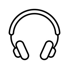 Poster - headset or earphone icon