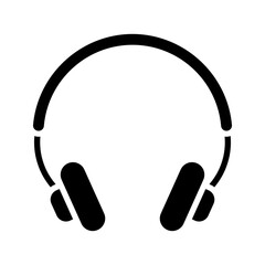 Poster - headset or earphone icon