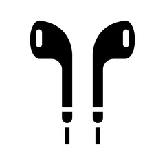 Poster - headset or earphone icon