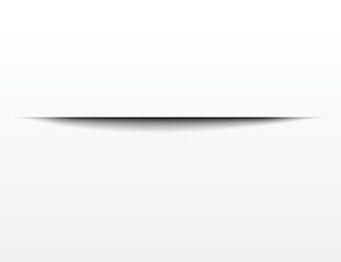 Wall Mural - shadow effect. realistic blurred edges shadow of isolated template. rectangular val drop shadow for 
