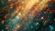 Macro Image of Anime-Inspired Cosmic Shooting Stars