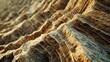 Abstract Geological Formation Contour Lines