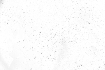 Leinwandbilder - Isolated water drops against transparent background.