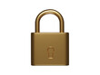 © Sharmin - Lock icon 3d render illustration