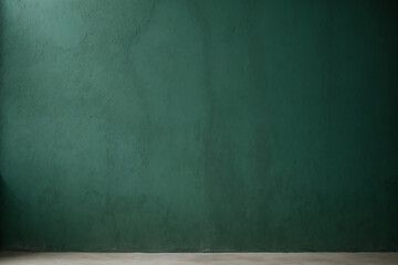 Wall Mural - green plaster wall background