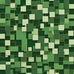 Wall Mural - abstract green background or seamless geometric pattern or seamless geometric background. ketupat