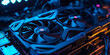 © Olesia - Video graphic card close up, GPU coolers in computer