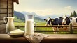 photos that tell the story of milk, from contented cows grazing in lush fields to a refreshing glass of wholesome goodness.