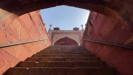 Wall Mural - Humayun's tomb is located in New Delhi, India